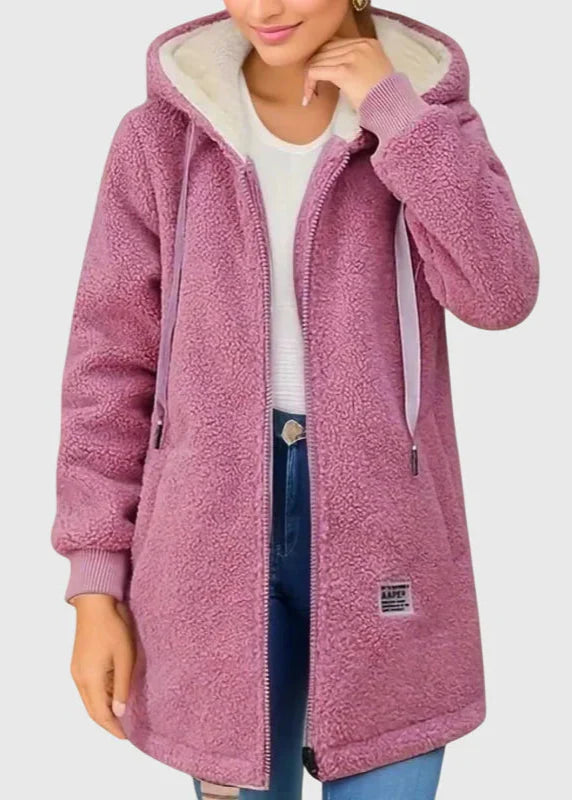 Camila - Chaqueta polar con capucha