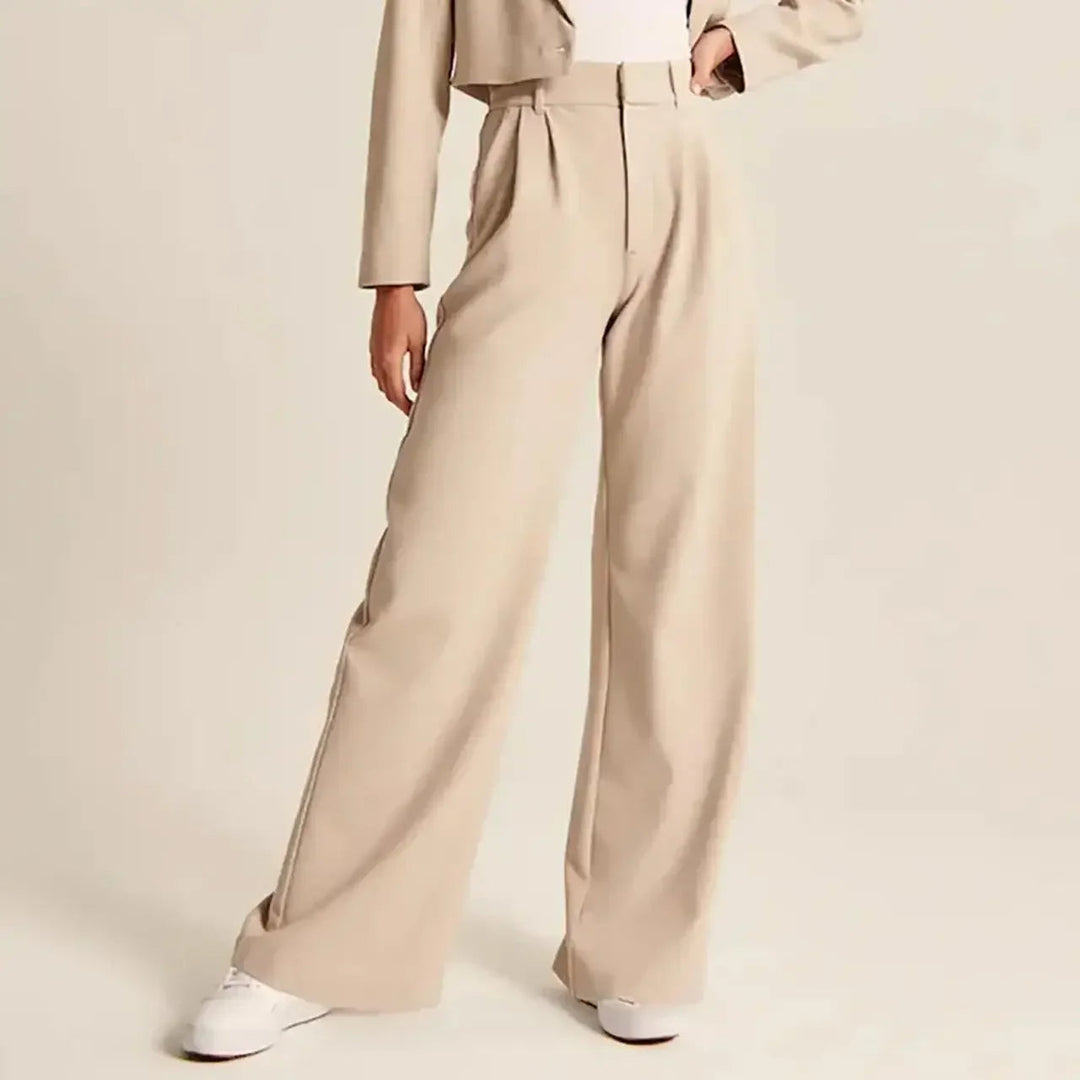 Lucia Beige Tailored Broek