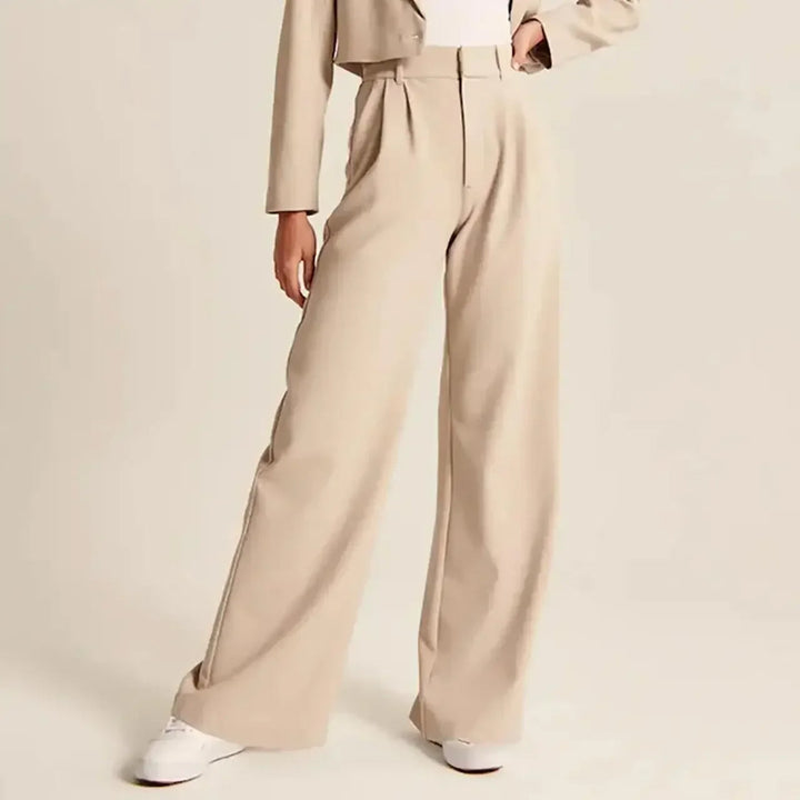 Lucia Beige Tailored Broek