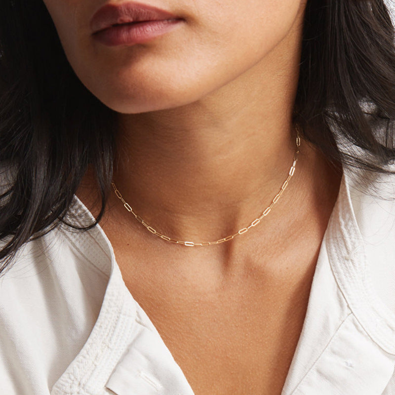 Ledia™ | Paperclip Necklace