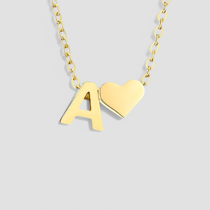 Ria™ | Hartvormige Ketting met Initialen