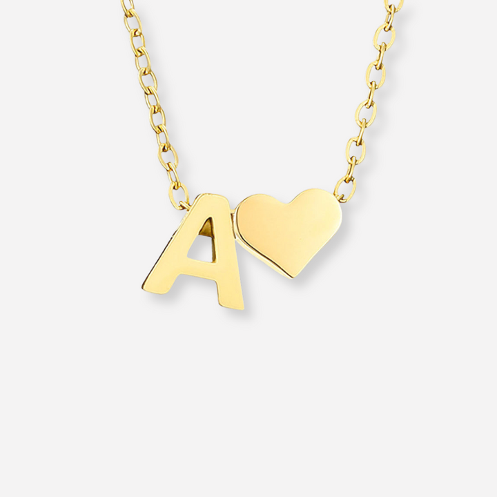 Ria™ | Hartvormige Ketting met Initialen