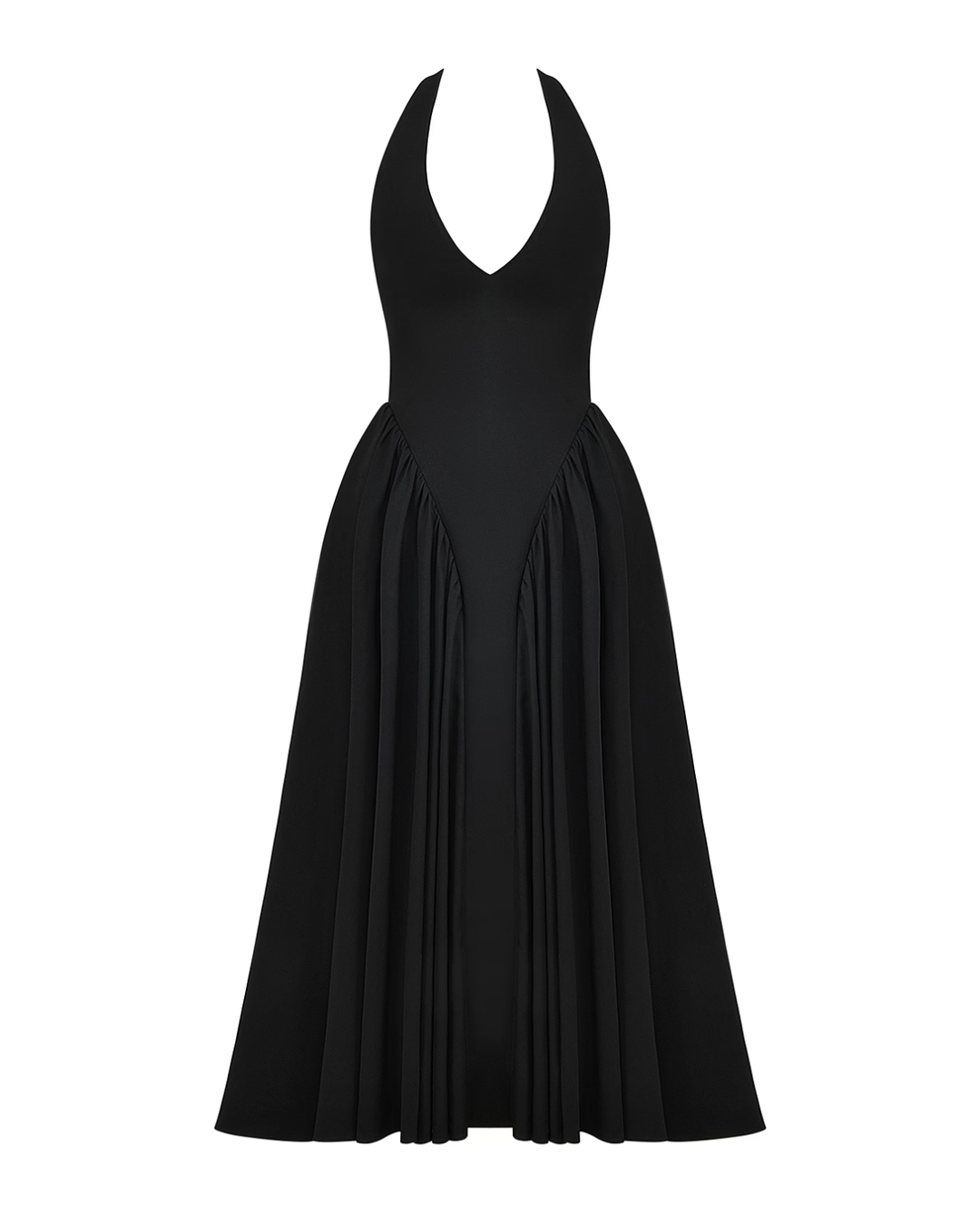 Monroe – Vestido Midi Rojo de Estilo Icónico