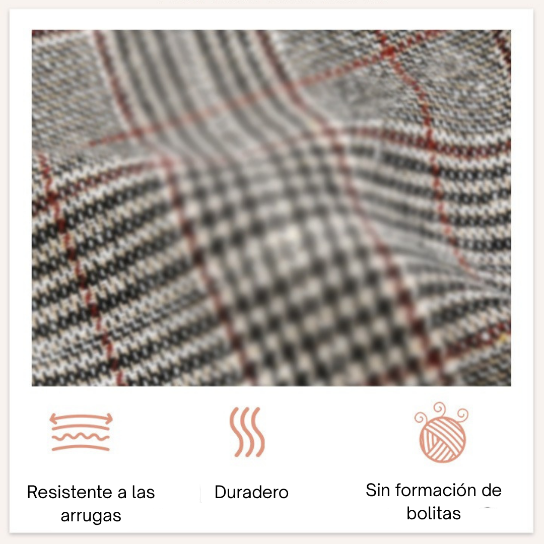 Teresa - Blazer elegante a cuadros