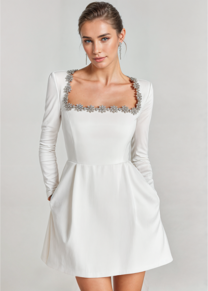 Violet | Velvet Mini Dress