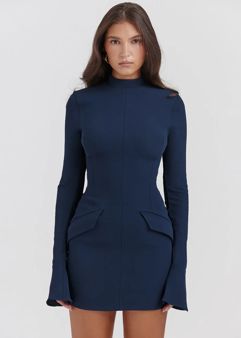 Layla | Gebreide Strakke Minijurk