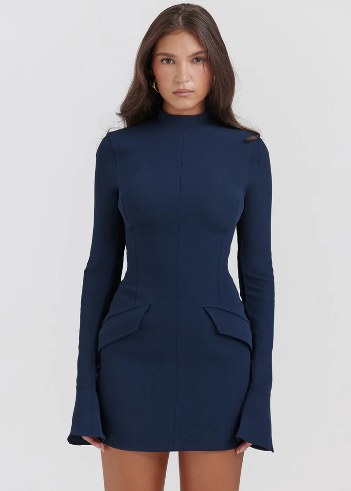 Layla | Gebreide Strakke Minijurk