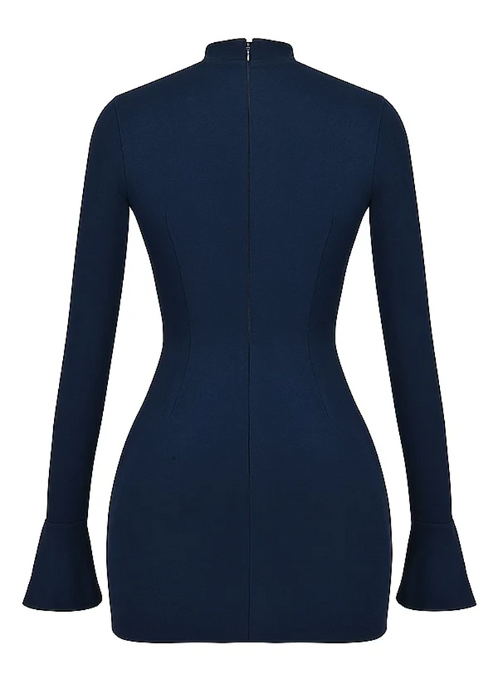 Layla | Gebreide Strakke Minijurk