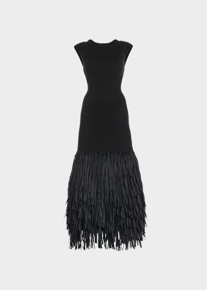 Piper | Maxi Dress with Fringes