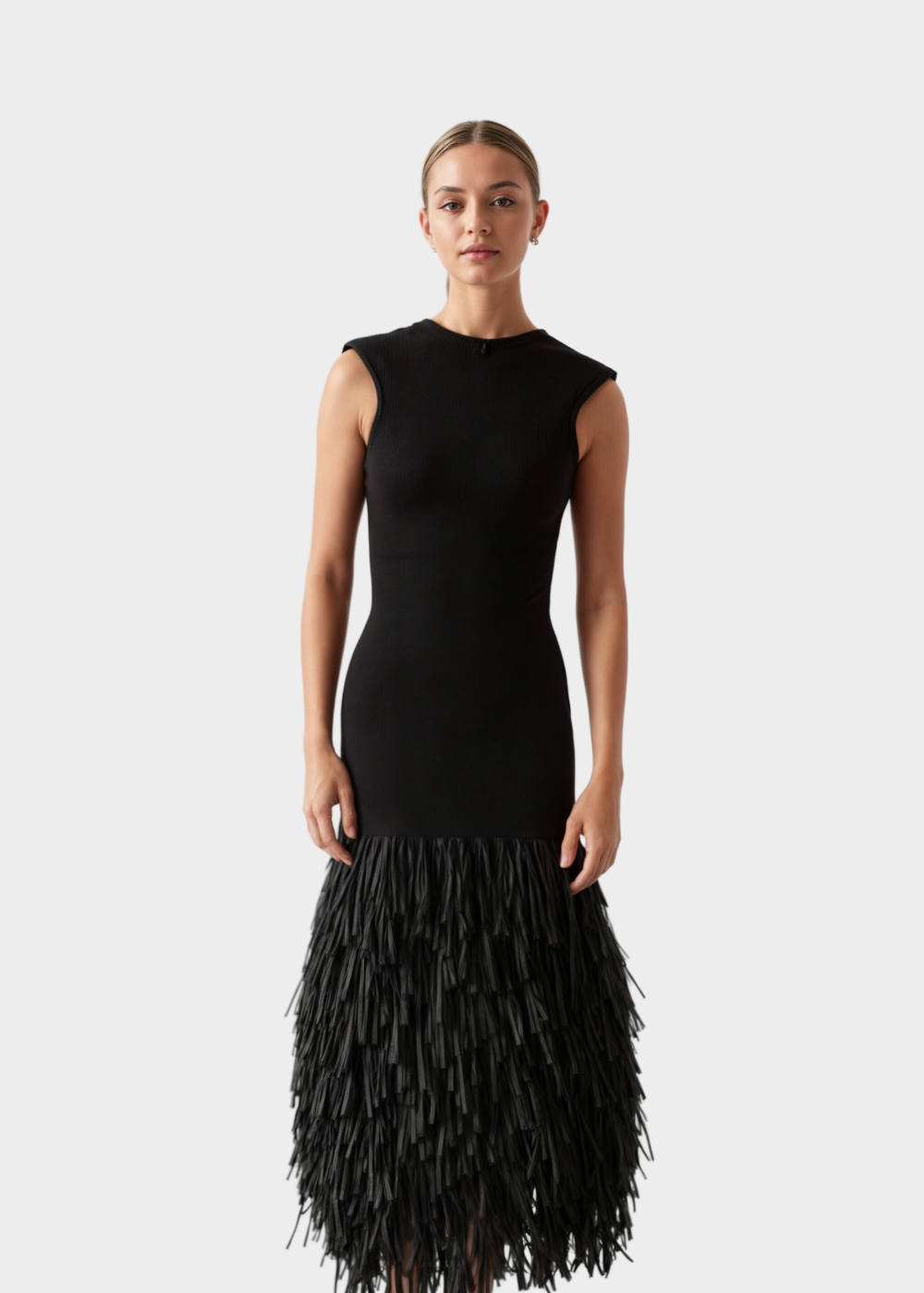 Piper | Maxi Dress with Fringes