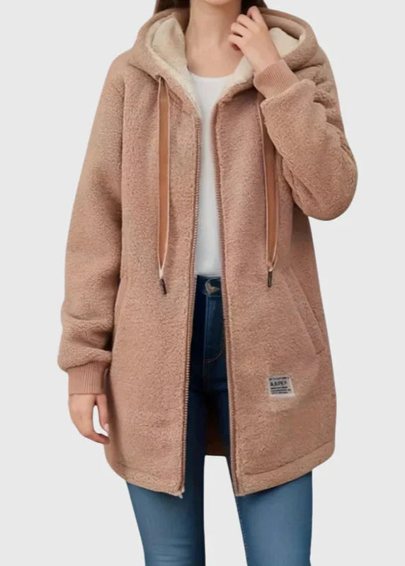 Camila - Chaqueta polar con capucha