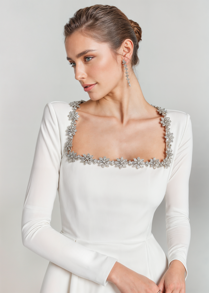 Violet | Velvet Mini Dress