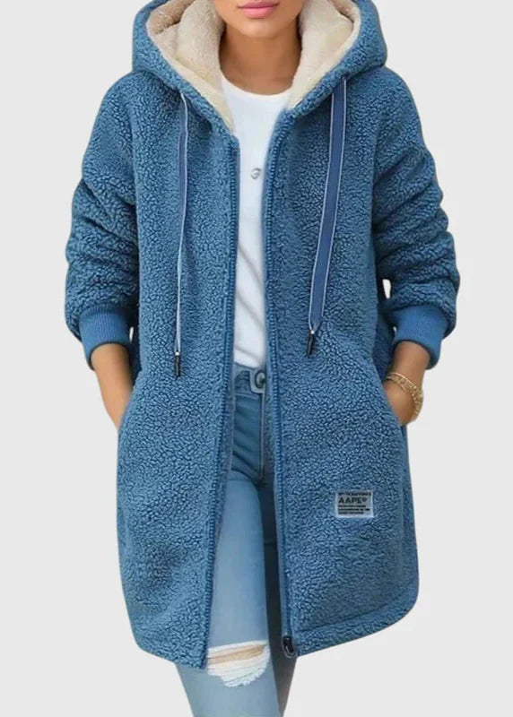 Camila - Chaqueta polar con capucha