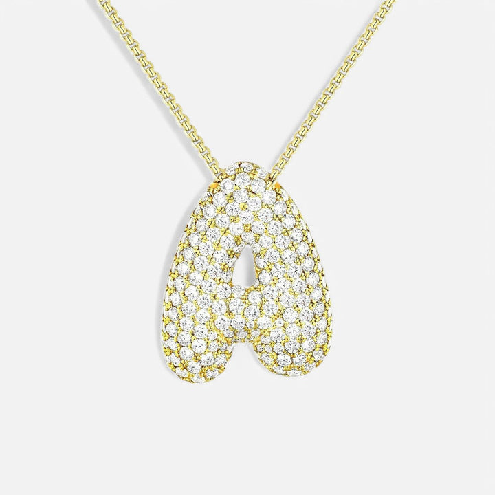 Bubble™ | Diamant Initialen Ketting