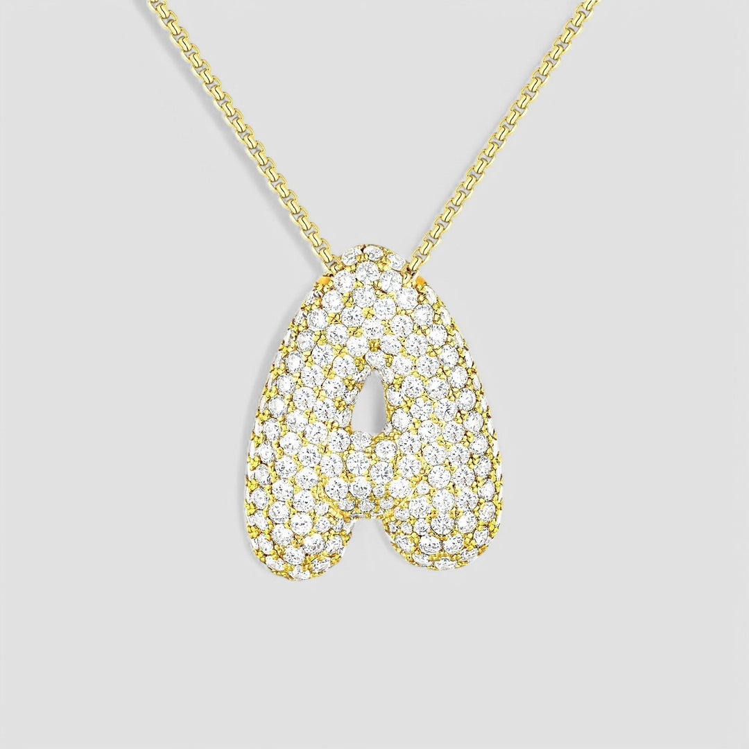 Bubble™ | Diamant Initialen Ketting