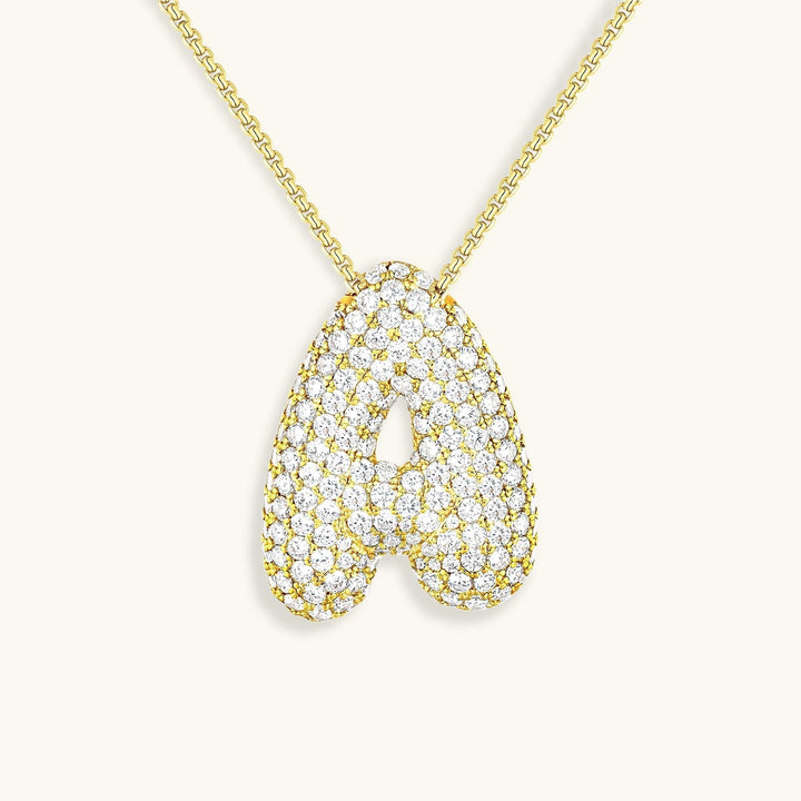 Bubble™ | Diamant Initialen Ketting