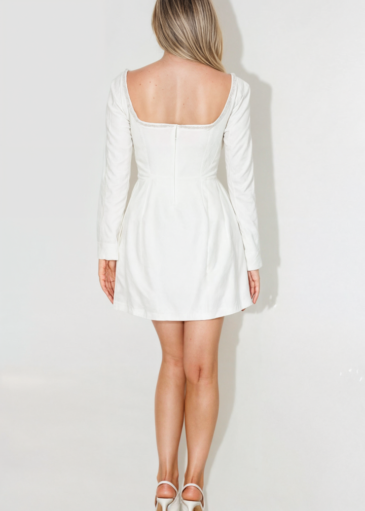 Callie | Parels Mini Dress