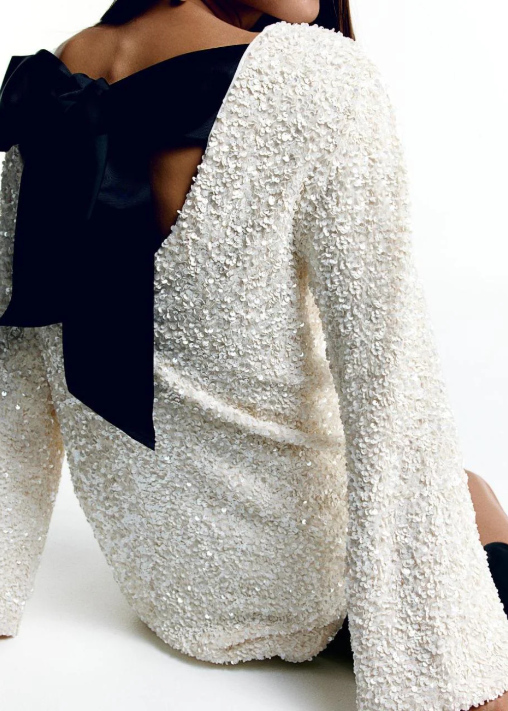 Chloe | Striped Textured Mini Dress