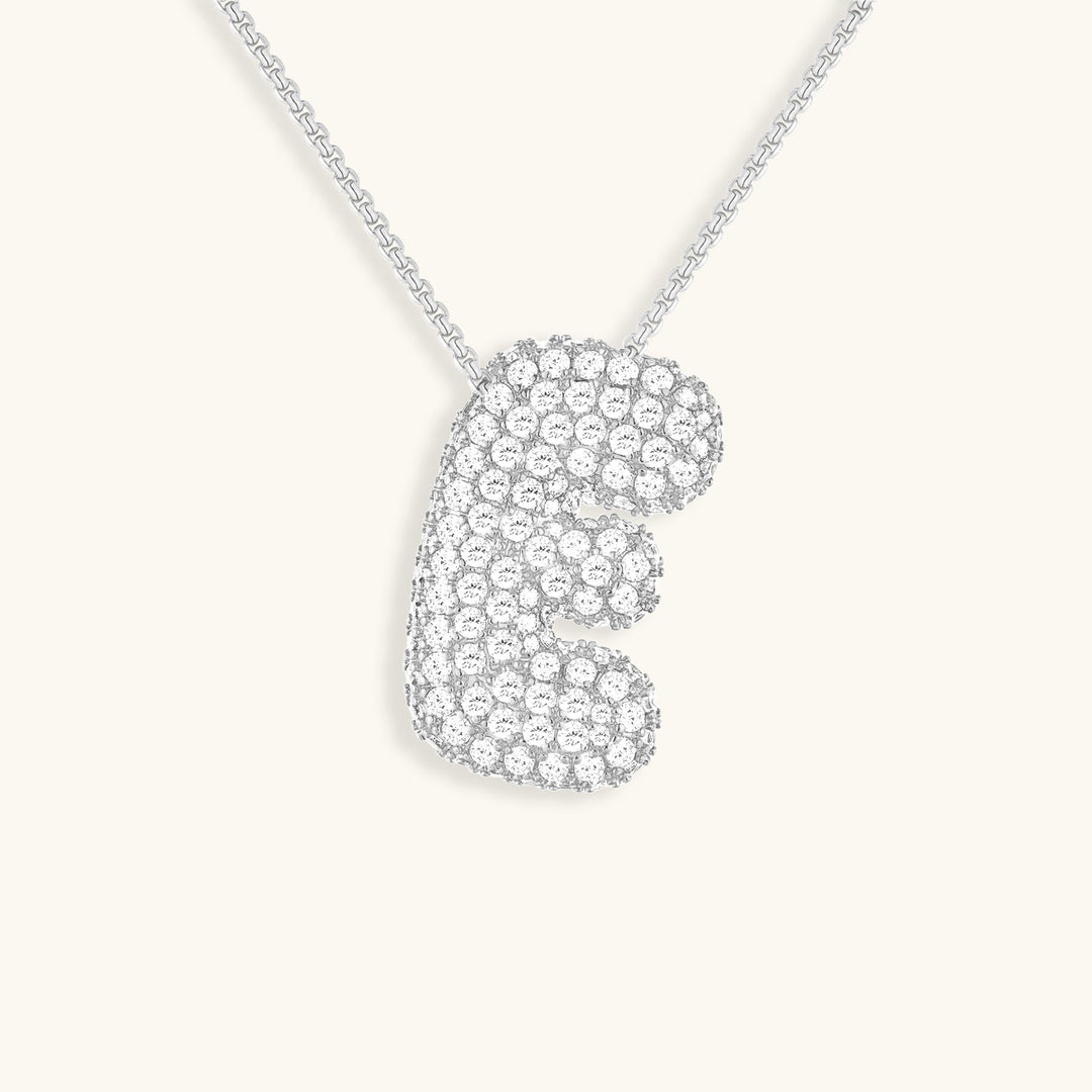 Bubble™ | Diamant Initialen Ketting