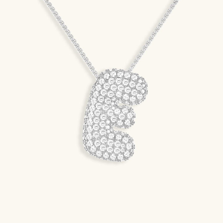 Bubble™ | Diamant Initialen Ketting