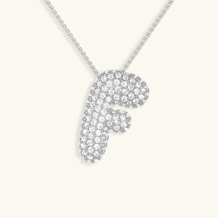 Bubble™ | Diamant Initialen Ketting