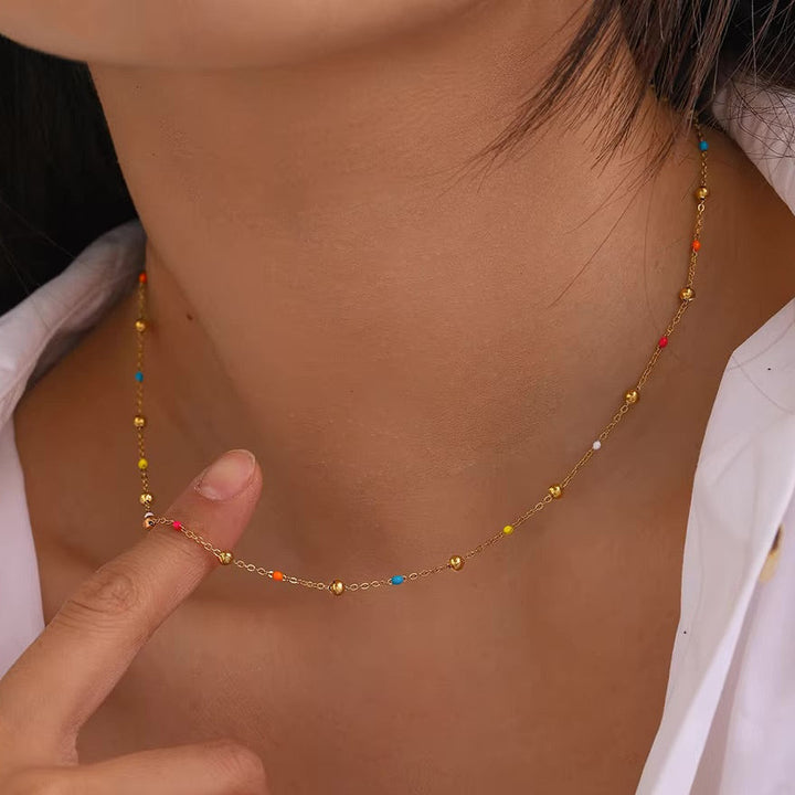 Amphitrite™ | Gouden Kralenketting