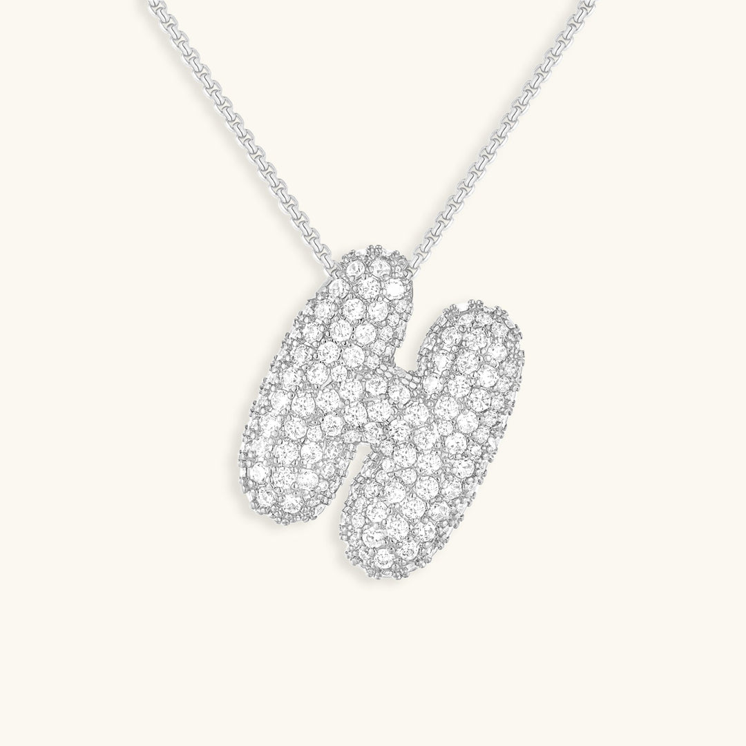 Bubble™ | Diamant Initialen Ketting