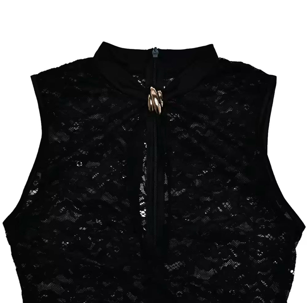 Maeva – Vestido Largo con Corte Lateral