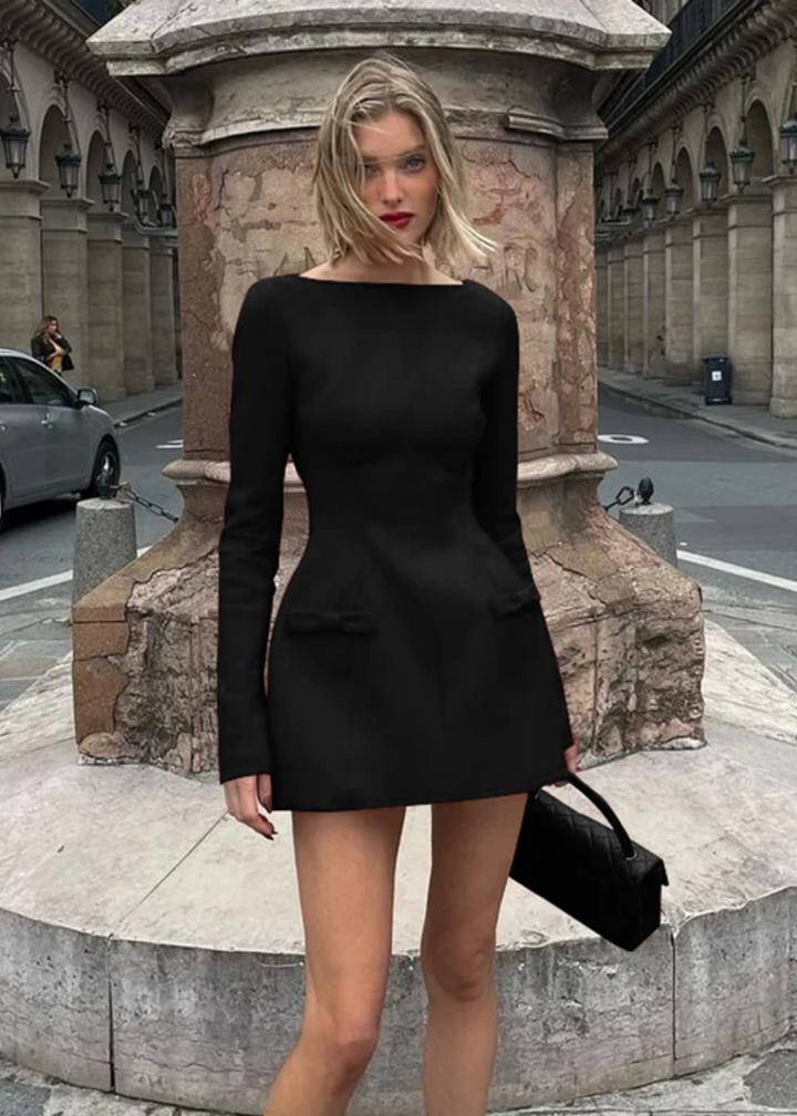 Isadora | Strik Splice Mini Dress