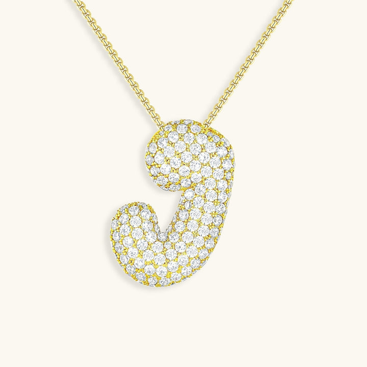 Bubble™ | Diamant Initialen Ketting
