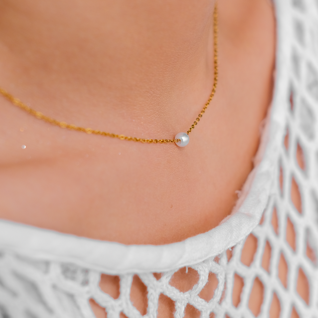 Marianne™ | Parelketting - Elegant Pearl Necklace