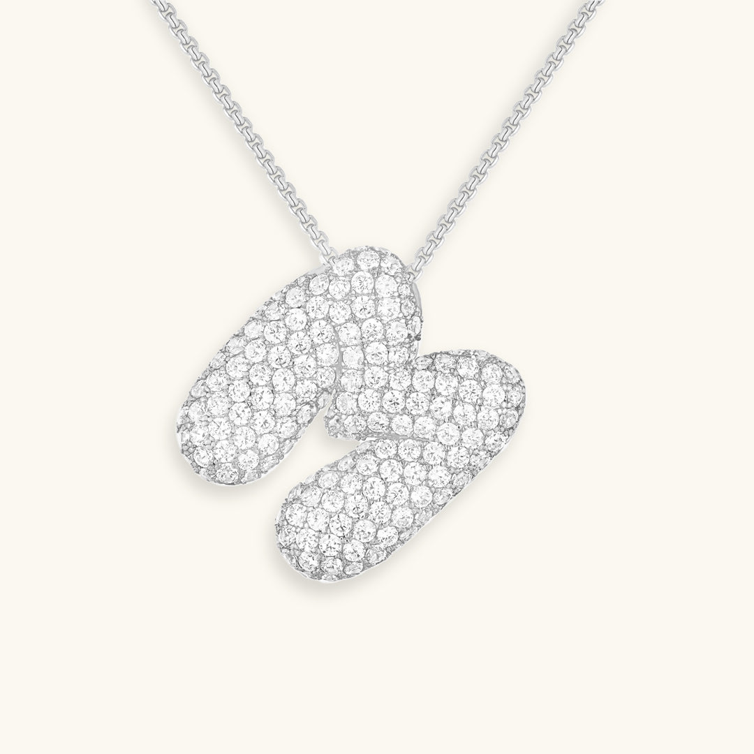 Bubble™ | Diamant Initialen Ketting