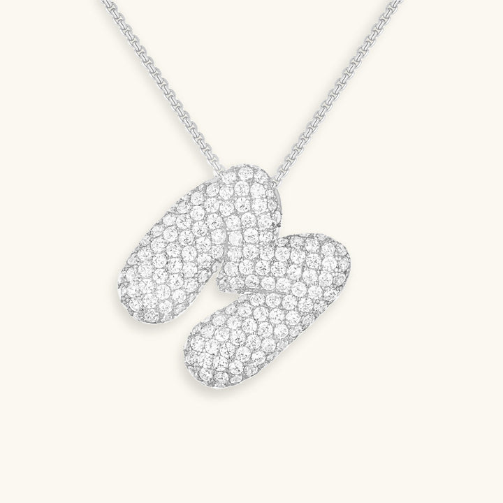 Bubble™ | Diamant Initialen Ketting