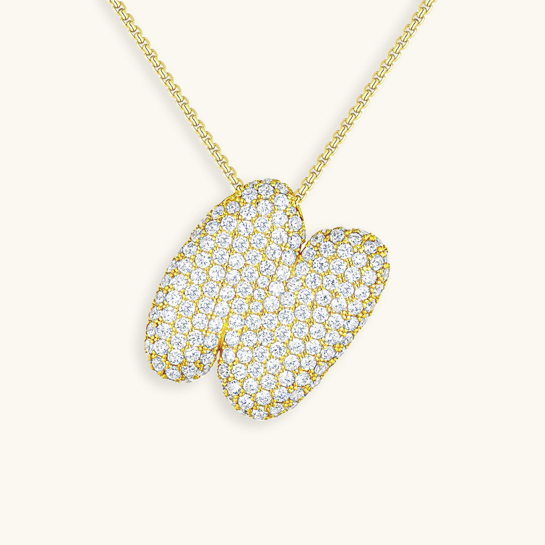 Bubble™ | Diamant Initialen Ketting