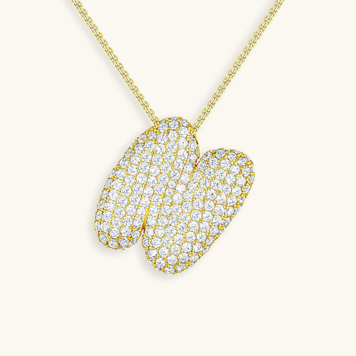 Bubble™ | Diamant Initialen Ketting