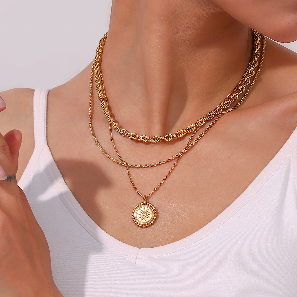 Starlight™ | Gouden Munt Ketting