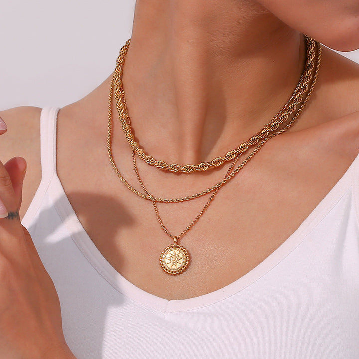 Starlight™ | Gouden Munt Ketting