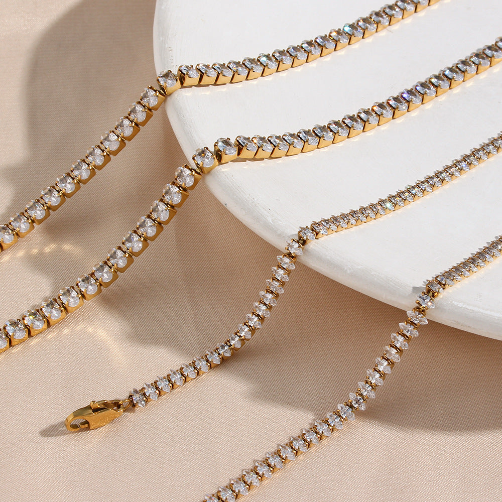 Wisteria™ | Tennis Necklace with Diamonds