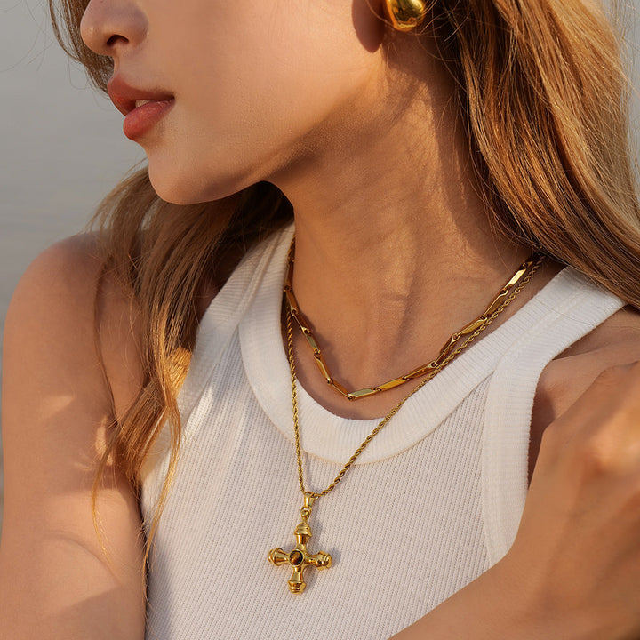 Della™ | Ketting met Kruis Hanger