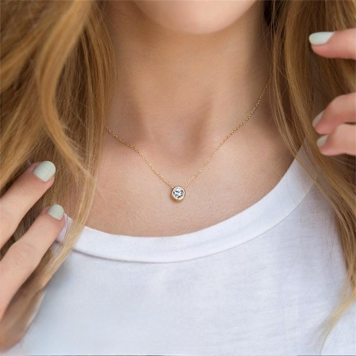 Amela™ | Ketting met Geboortesteen