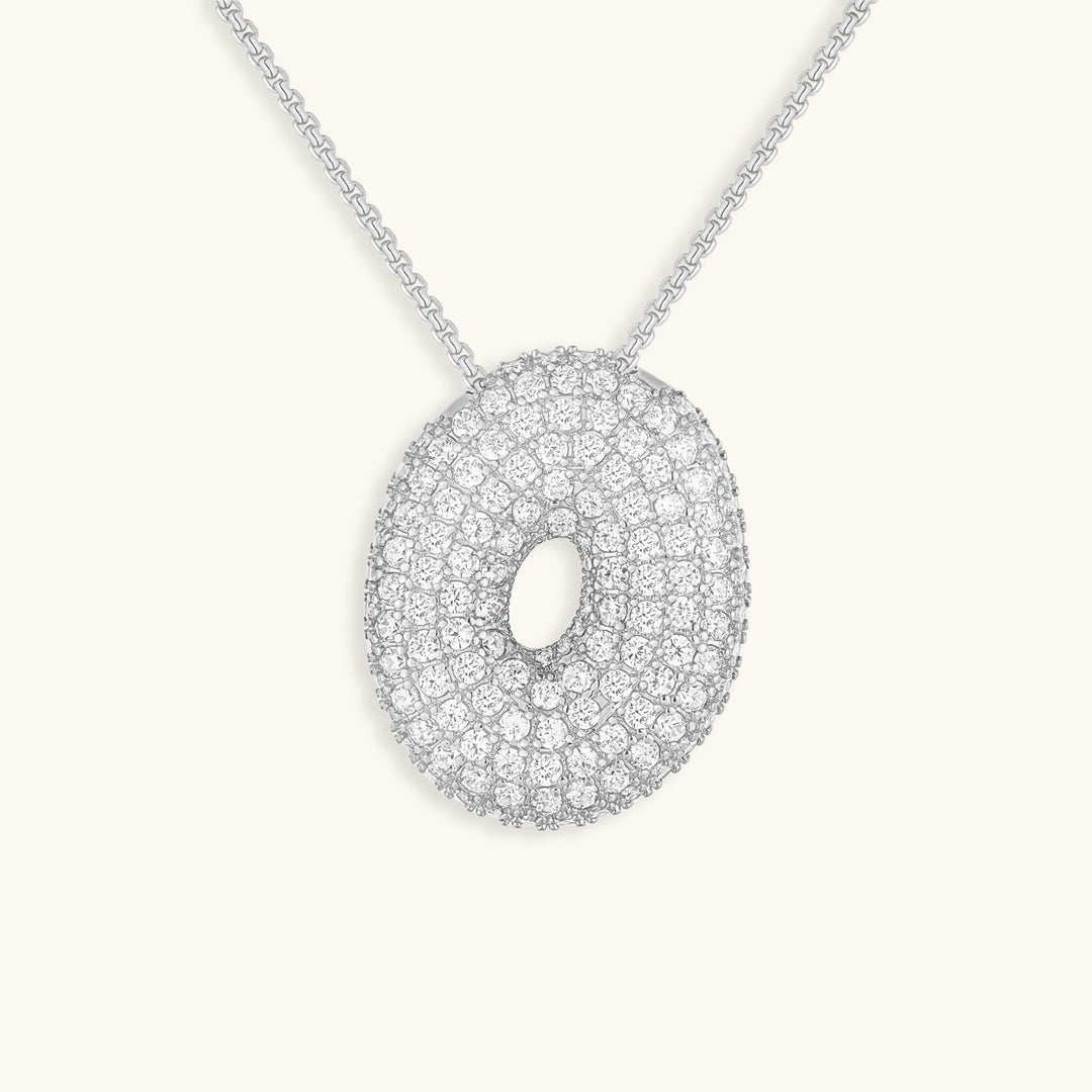 Bubble™ | Diamant Initialen Ketting