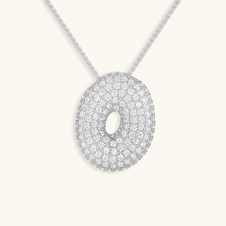 Bubble™ | Diamant Initialen Ketting