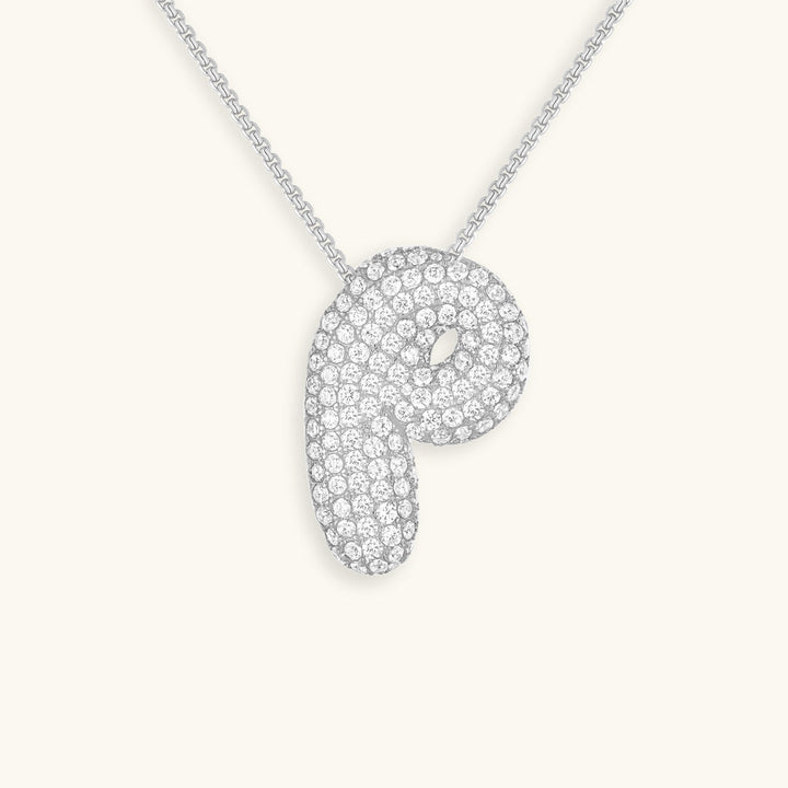 Bubble™ | Diamant Initialen Ketting