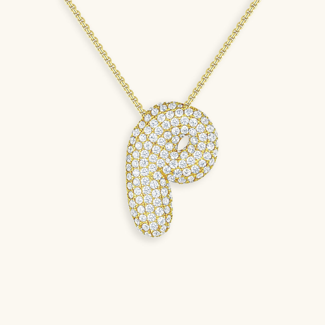 Bubble™ | Diamant Initialen Ketting