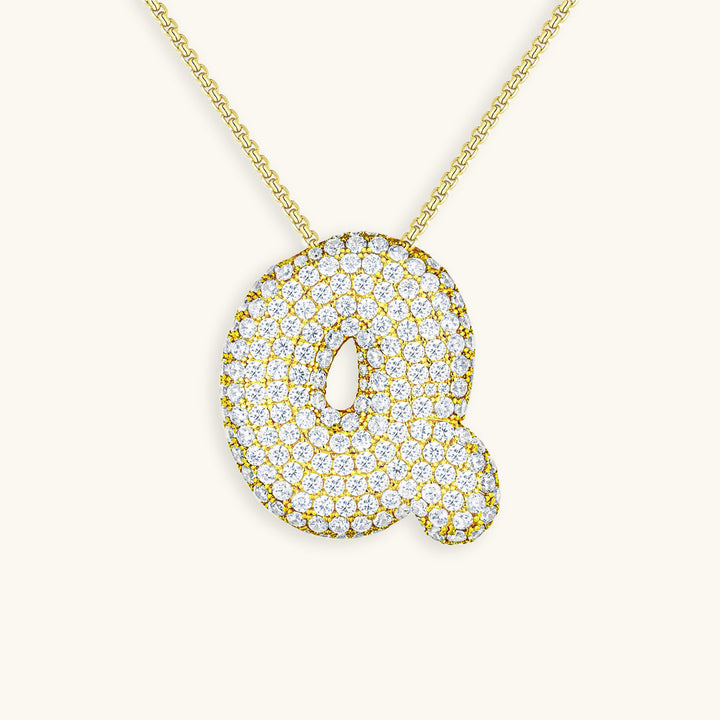Bubble™ | Diamant Initialen Ketting
