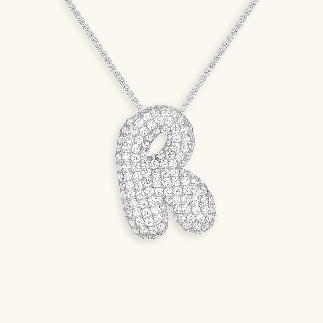 Bubble™ | Diamant Initialen Ketting