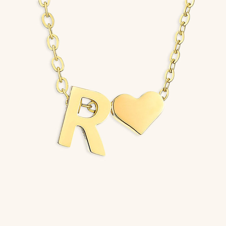 Ria™ | Hartvormige Ketting met Initialen