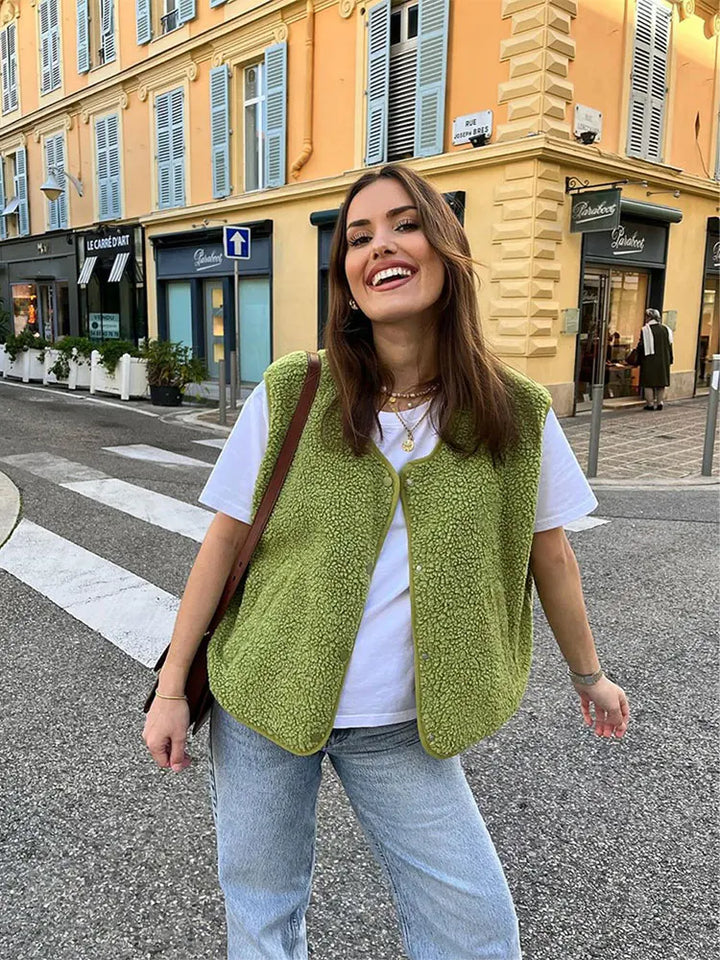 Frida - Wollen Vest voor Dames