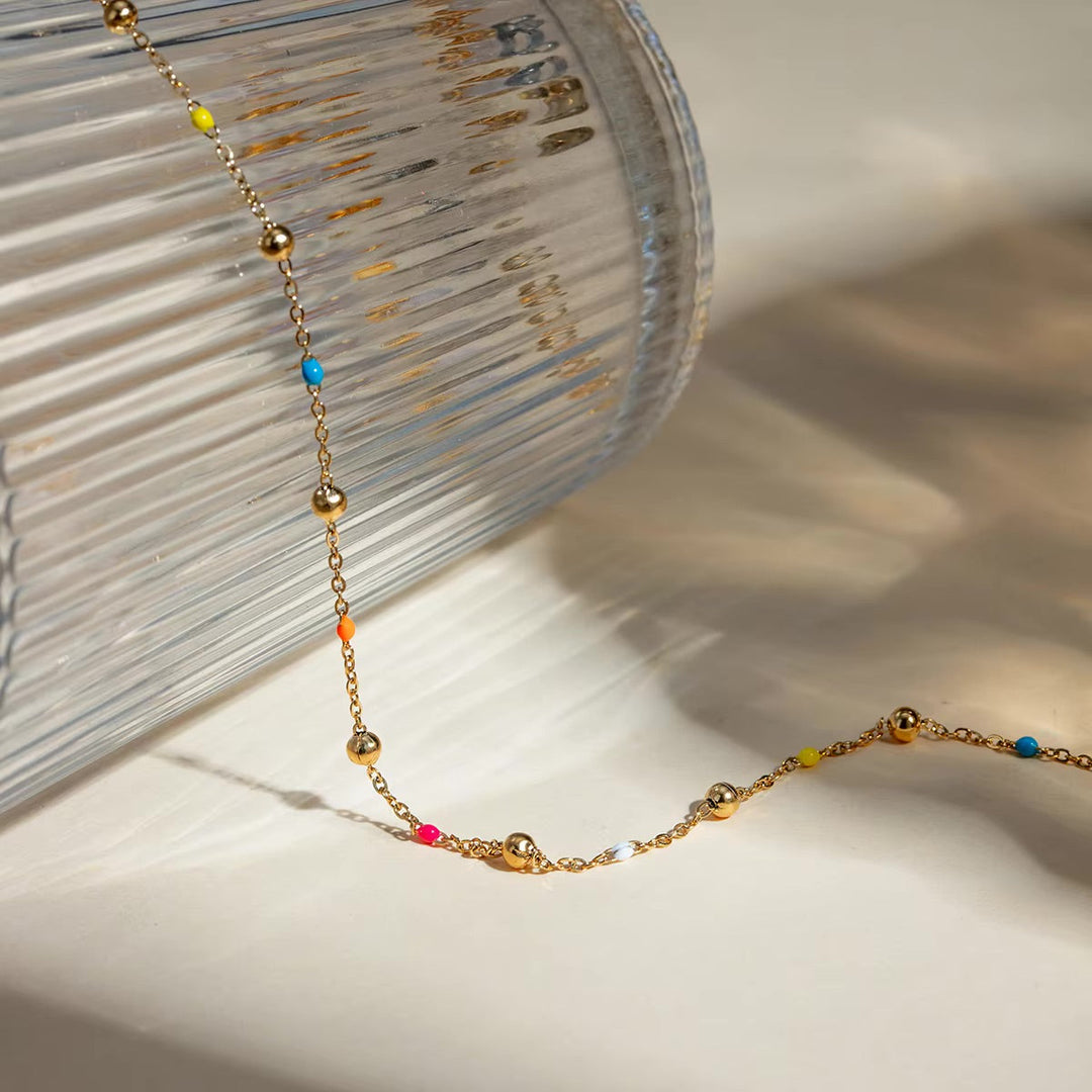 Amphitrite™ | Gouden Kralenketting