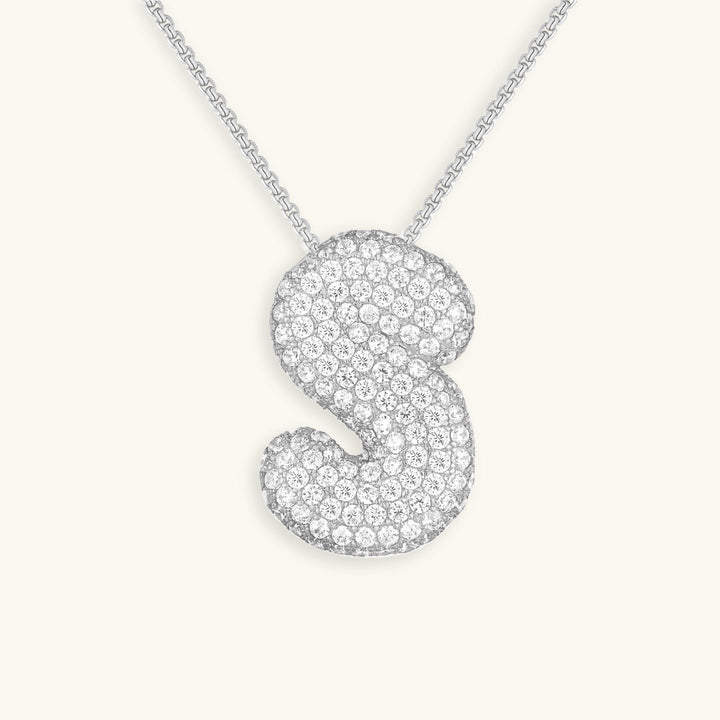 Bubble™ | Diamant Initialen Ketting